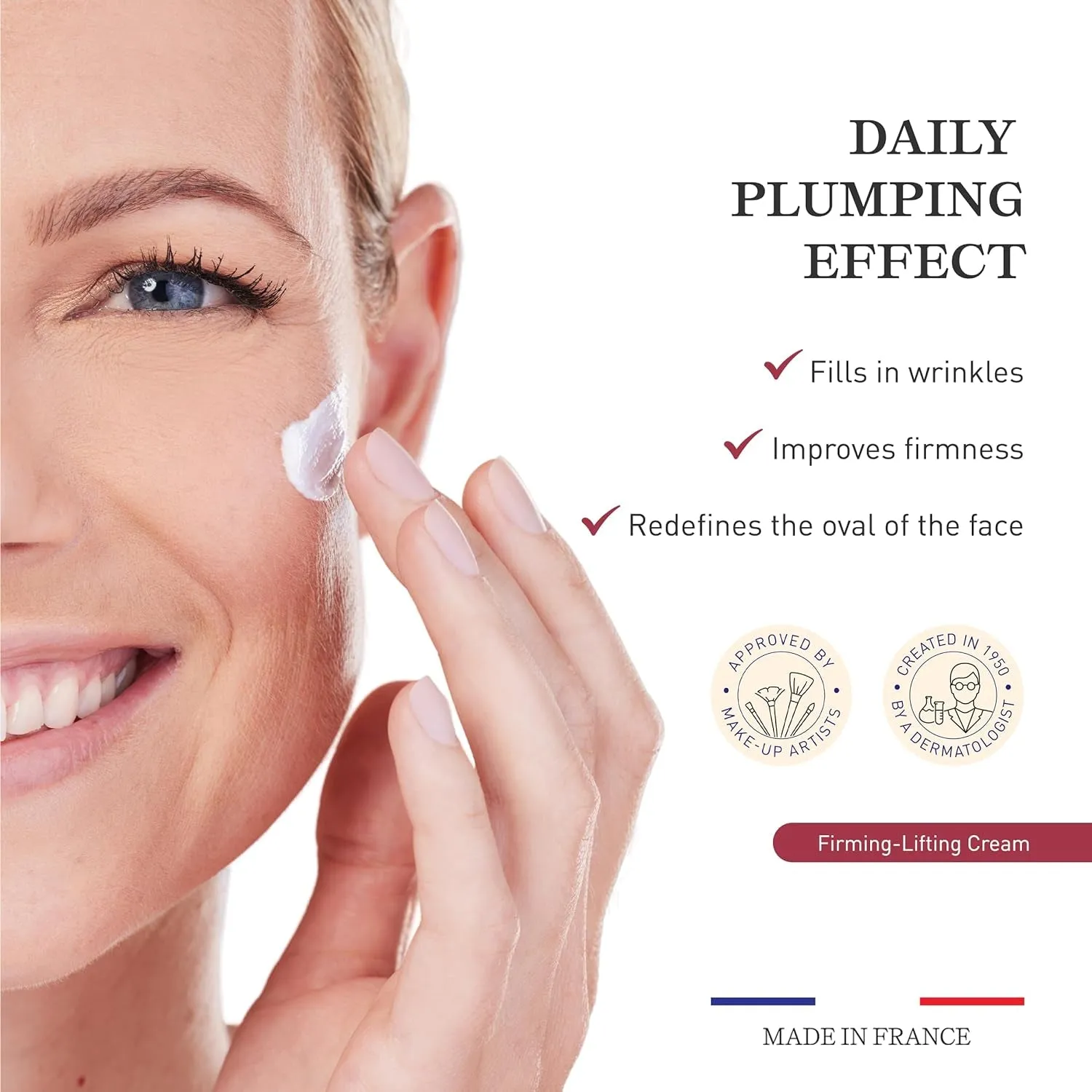 - Firming Lifting Cream with Hyaluronic Acid - Anti Wrinkle Face Cream for Women to Reduce Wrinkles, Dark Spots, Fine Lines & Sun Damage - Anti Aging Face Moisturiser for All Skin Type