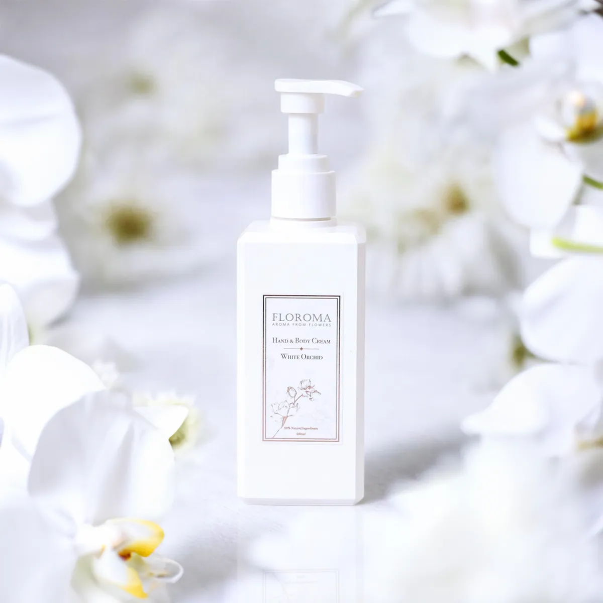 【限時優惠】白蘭花香氛身體乳液 White Orchid Hand & Body Cream