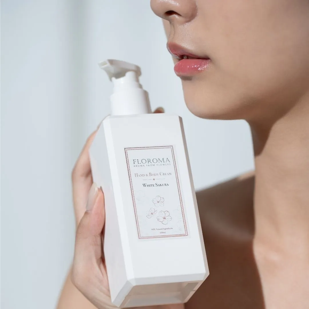 【限時優惠】白櫻花香氛身體乳液  White Sakura Hand & Body Cream