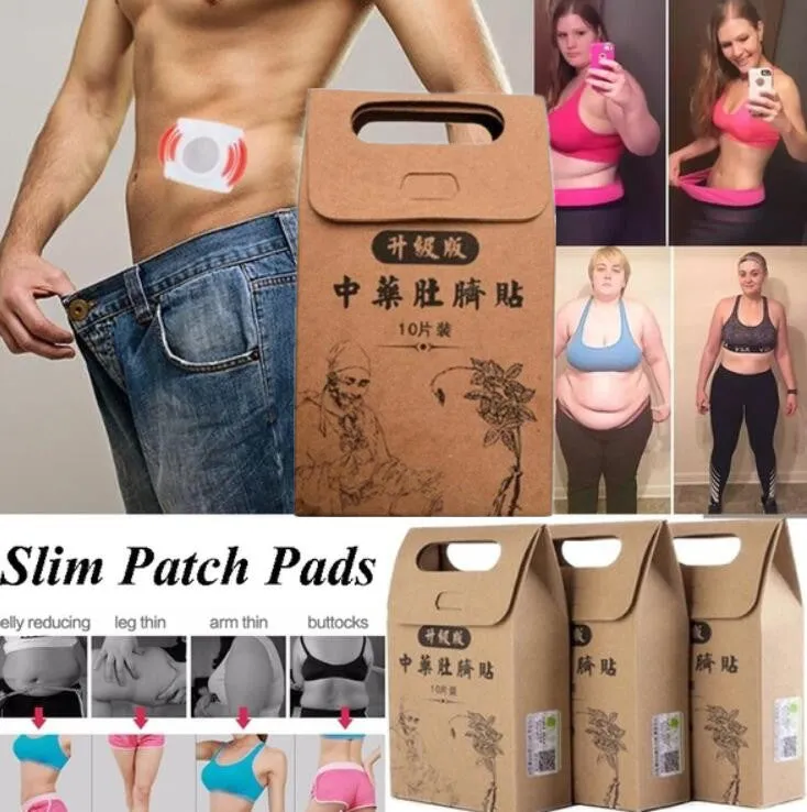 100pcs Chinese Medicine Slimming Patch Lift Lose Weight Strongest Slim Patch Pads Detox Adhesive Anti Cellulite Face Lift Tool