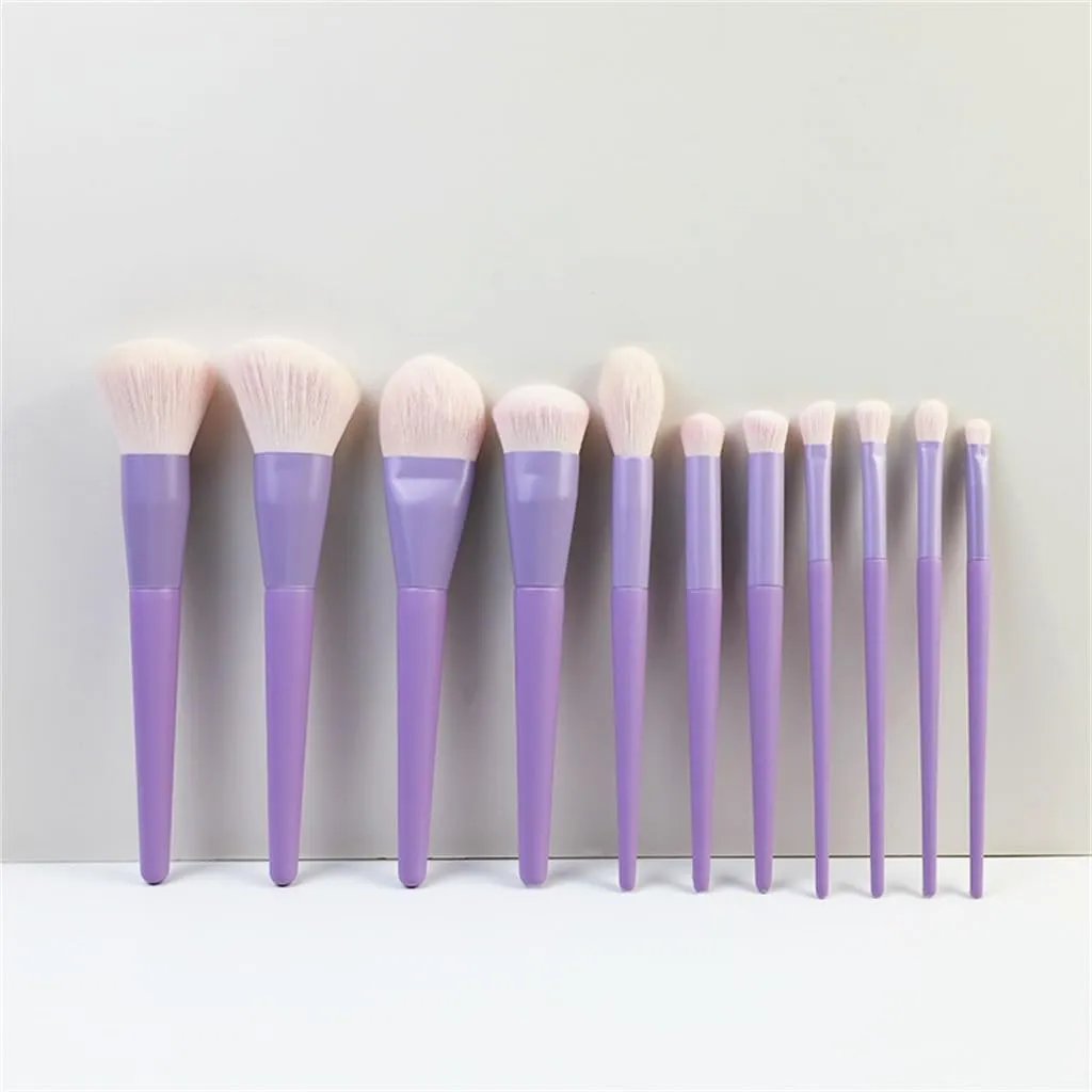 11pcs Makeup Brush Set Loose Powder Brush Eye Shadow Brush Set Beauty Tools Complete Set