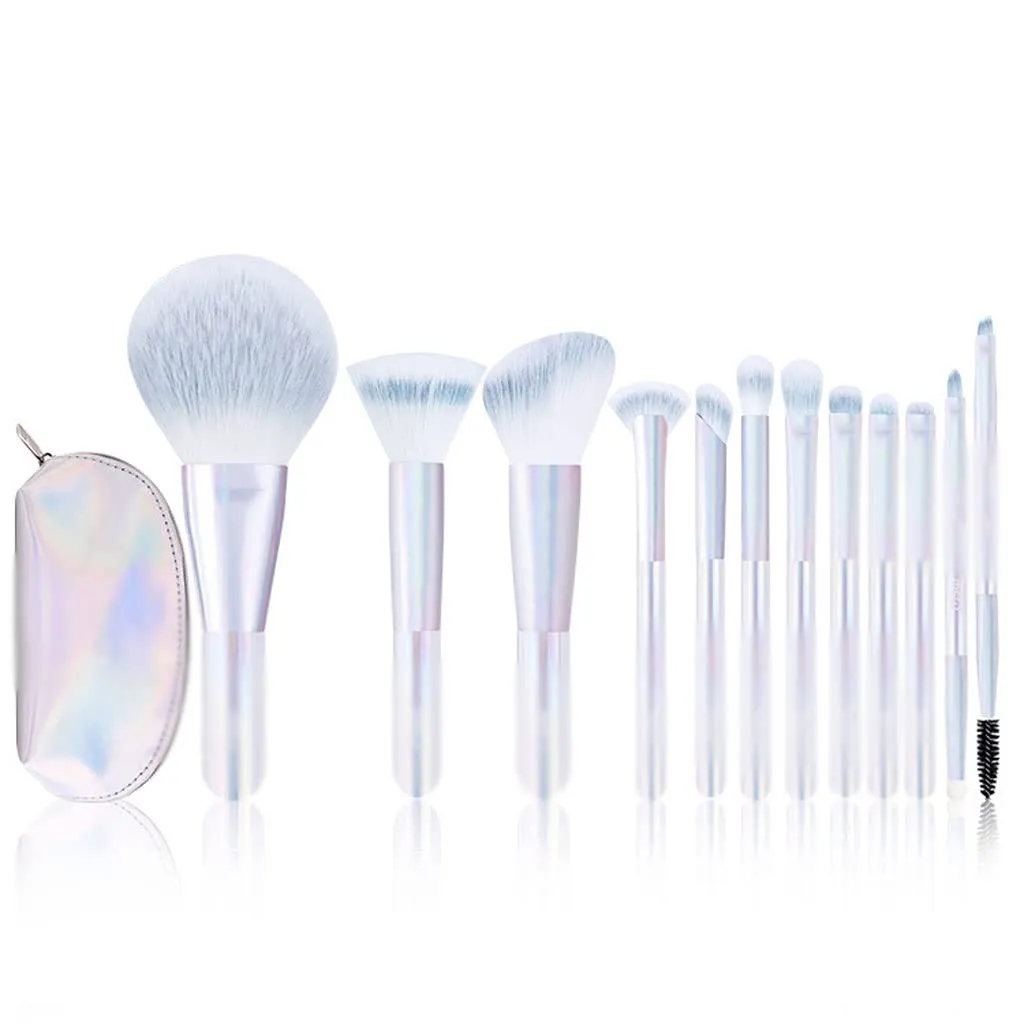 12 Brushes Set Full Set Loose Powder Spot Color Blush Concealer Brush Tool