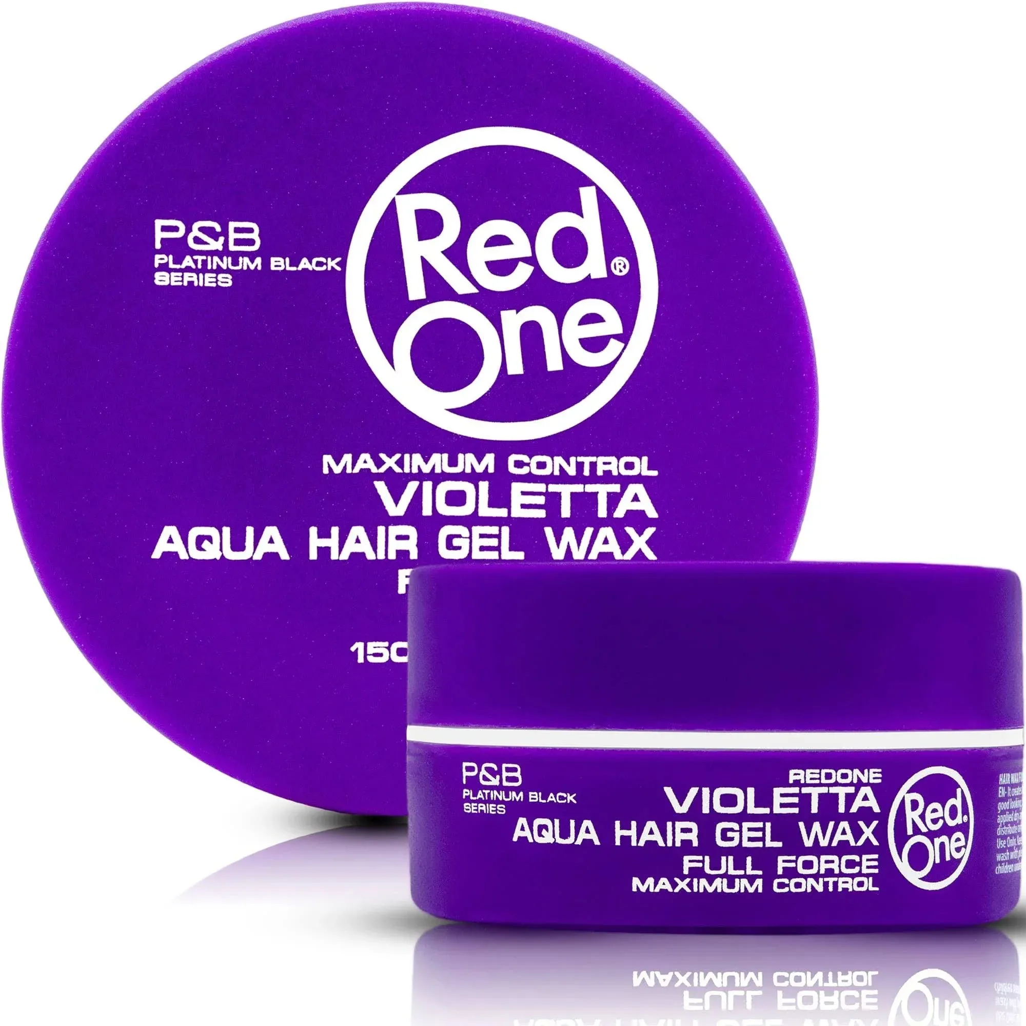 12X RedOne Aqua Hair Wax Full Force Violet 150ml X 12 – GET 2 FREE!!!