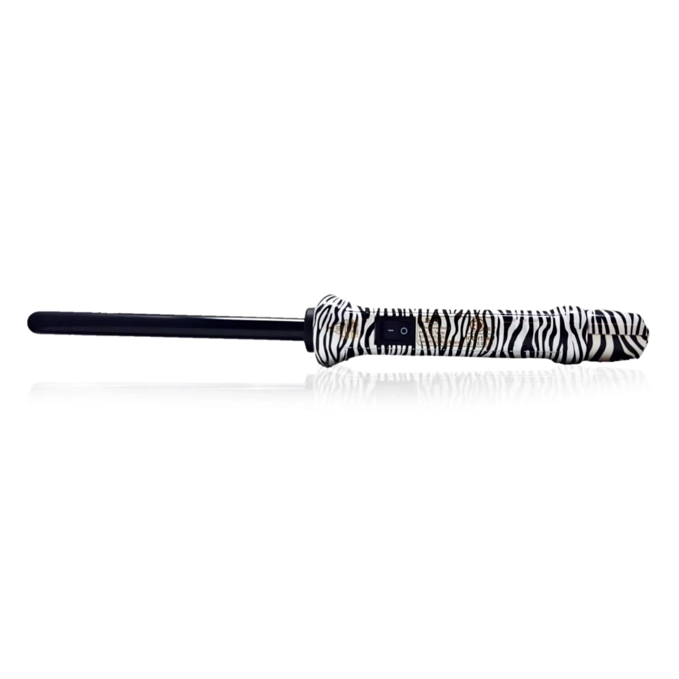 13mm White Zebra Clipless Twister