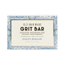 18 21 Man Made Grit Bar Soap - Absolute Mahogany 198gm