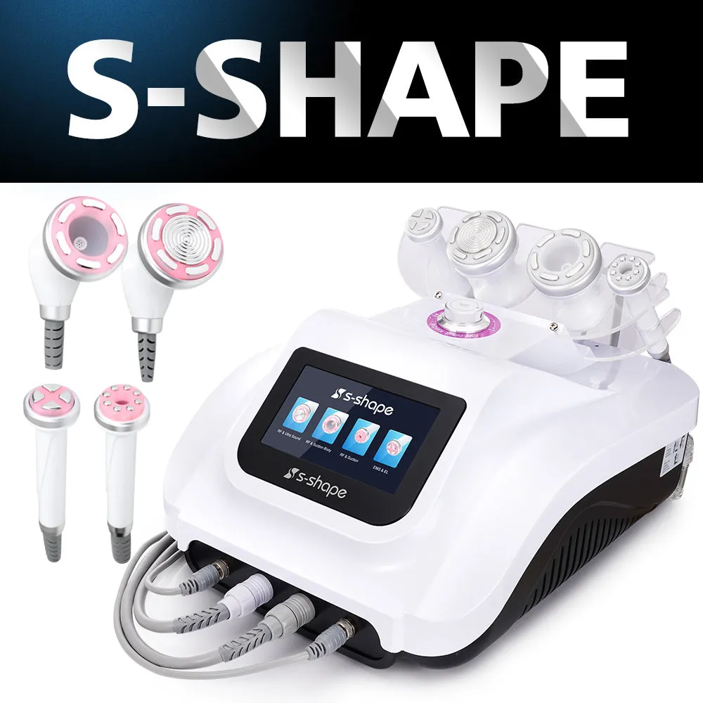 30K Ultrasonic Cavitation S-shape Body Face Machine