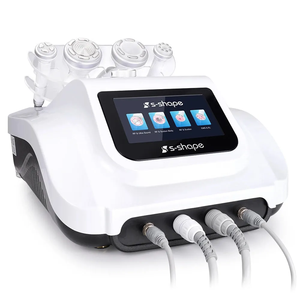 30K Ultrasonic Cavitation S-shape Body Face Machine