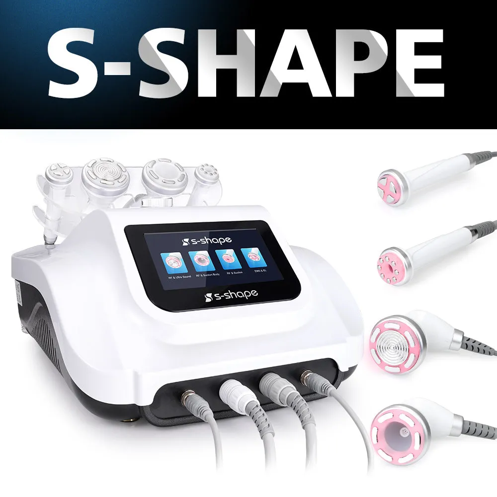 30K Ultrasonic Cavitation S-shape Body Face Machine