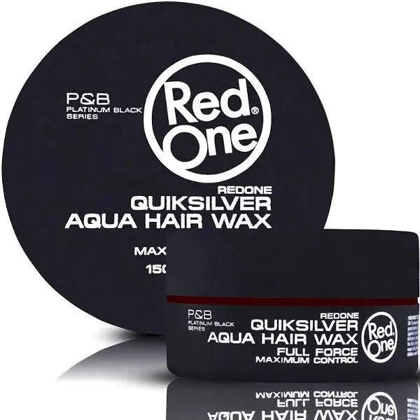 3X RedOne Aqua Hair Wax full force Quiksilver 150ml X 3