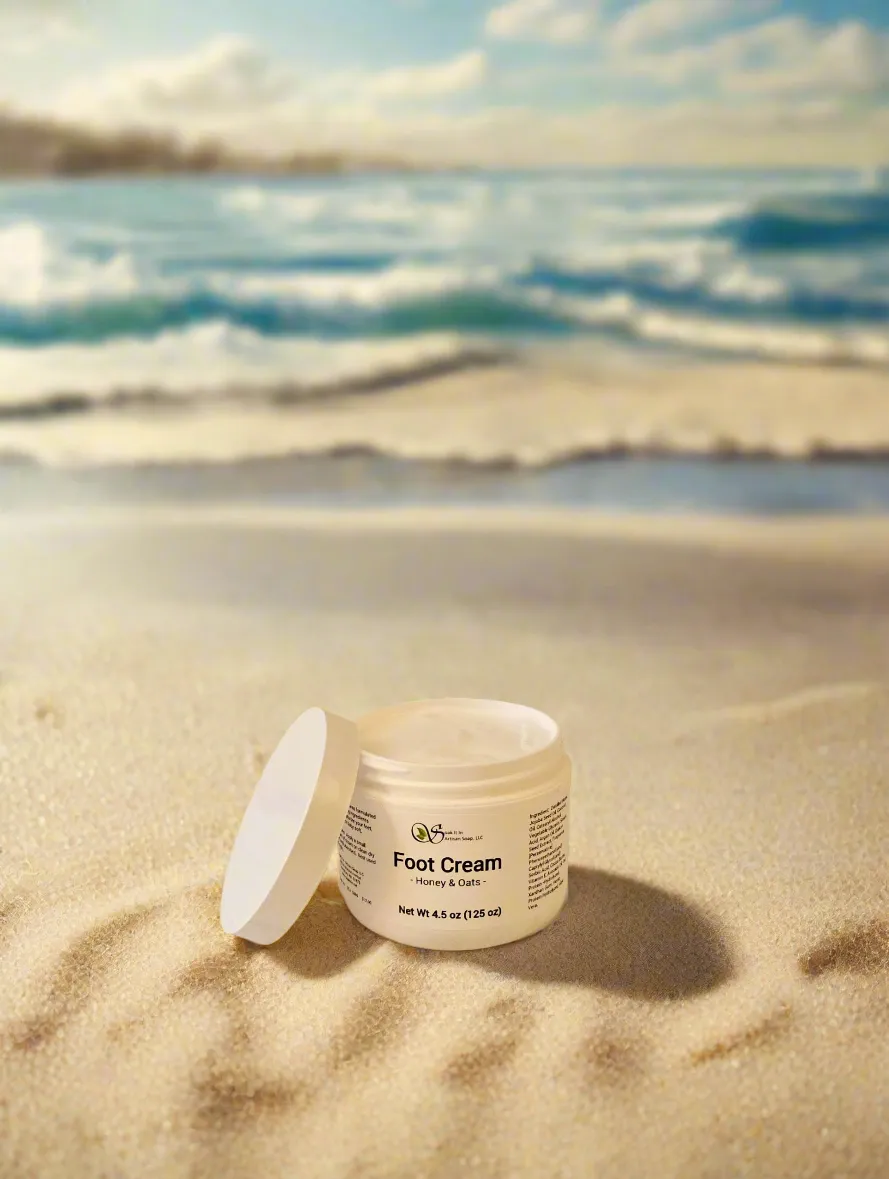 4.5 OUNCE - HONEY & OATS FOOT CREAM
