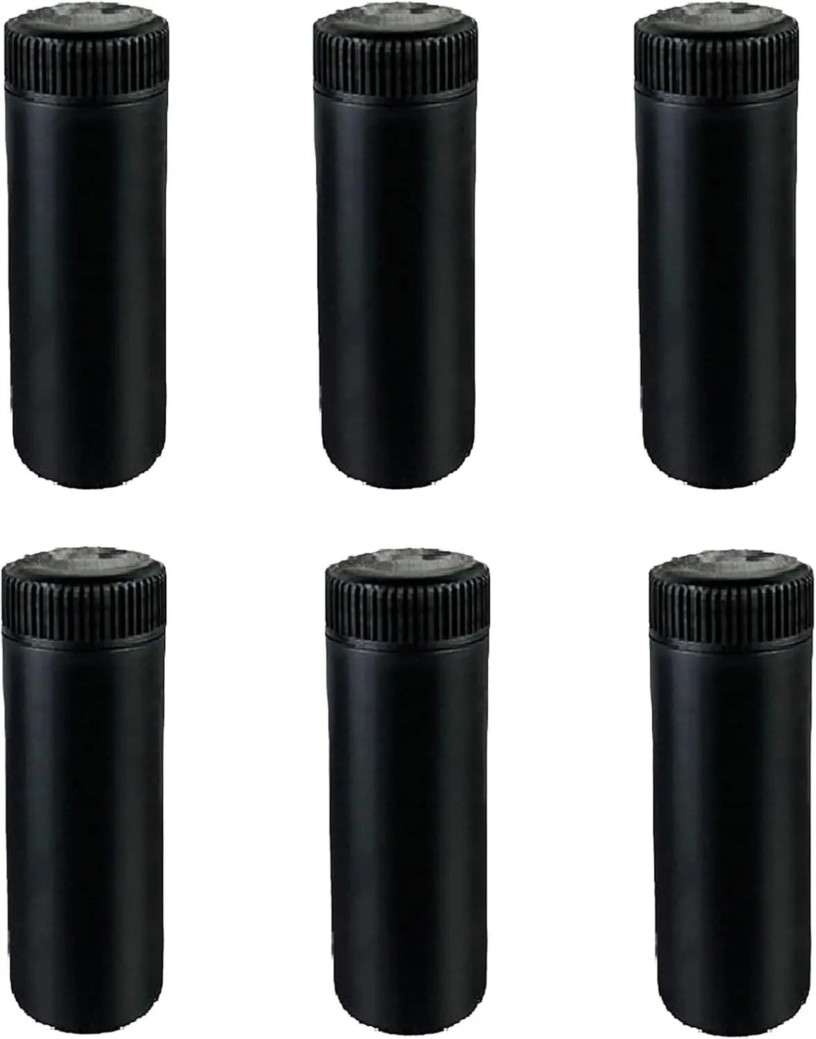 6pcs Plastic Loose Powder Bottle, Mini Empty Talcum Bottle Refillable Cosmetic Powder Dispenser Travel Cosmetic Glitter Eye Shadow Shaker with Sifter and Lids(100ml)
