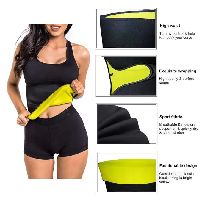 Abhijeet enterprise Waist trainer Slimming Belt waist shaper Tummy Control sweet sweat Belt modeling strap body shaper Women Body Shaper