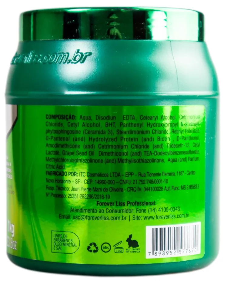 Accelerated "Grow Hair" Mask Herbal Treatment 1kg - Forever Liss