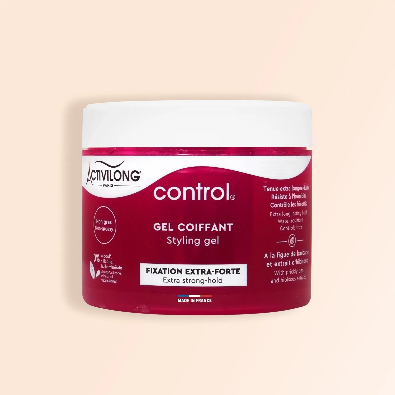 Activilong Paris Control Fixation Extra-Forte Extra Strong Hold Styling Gel 300ml