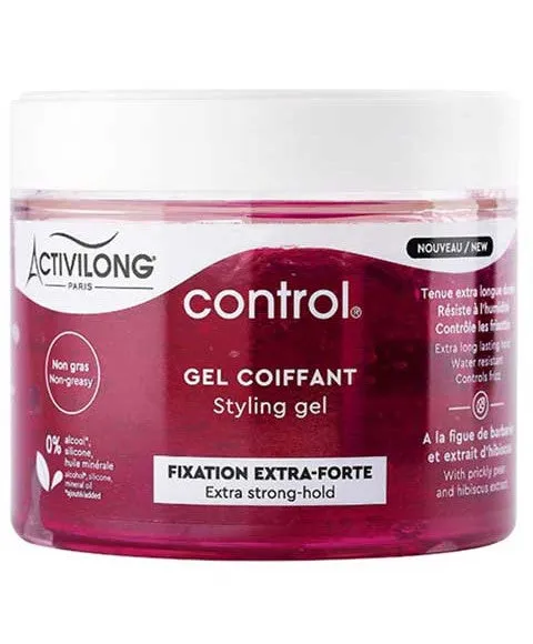 Activilong Paris Control Fixation Extra-Forte Extra Strong Hold Styling Gel 300ml