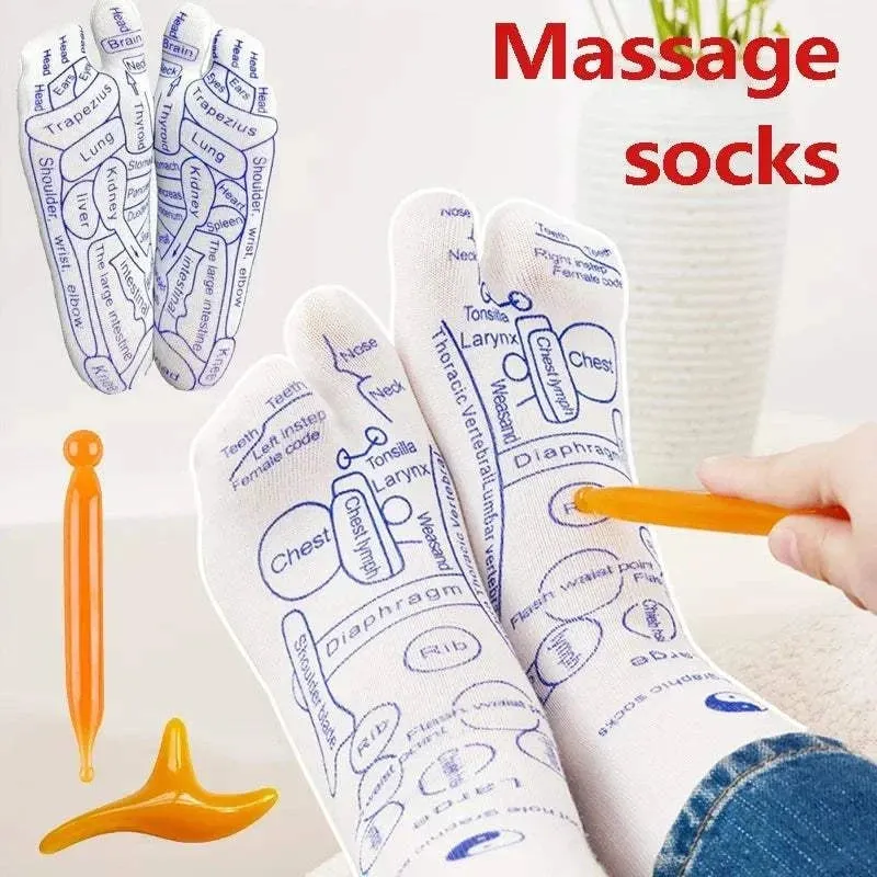 Acupressure Reflexology Massage Socks