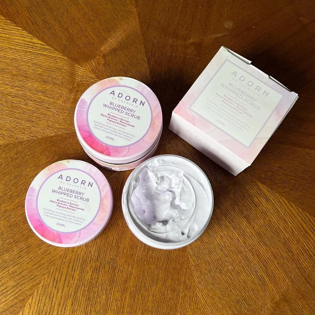 Adorn by Calmskin Blueberry Whipped Scrub - 250 ML