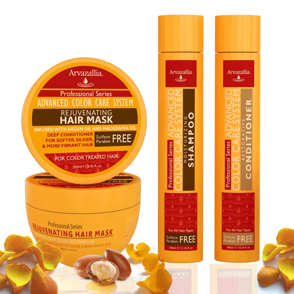 Advanced Color Care System with Argan Oil and Macadamia Oil
