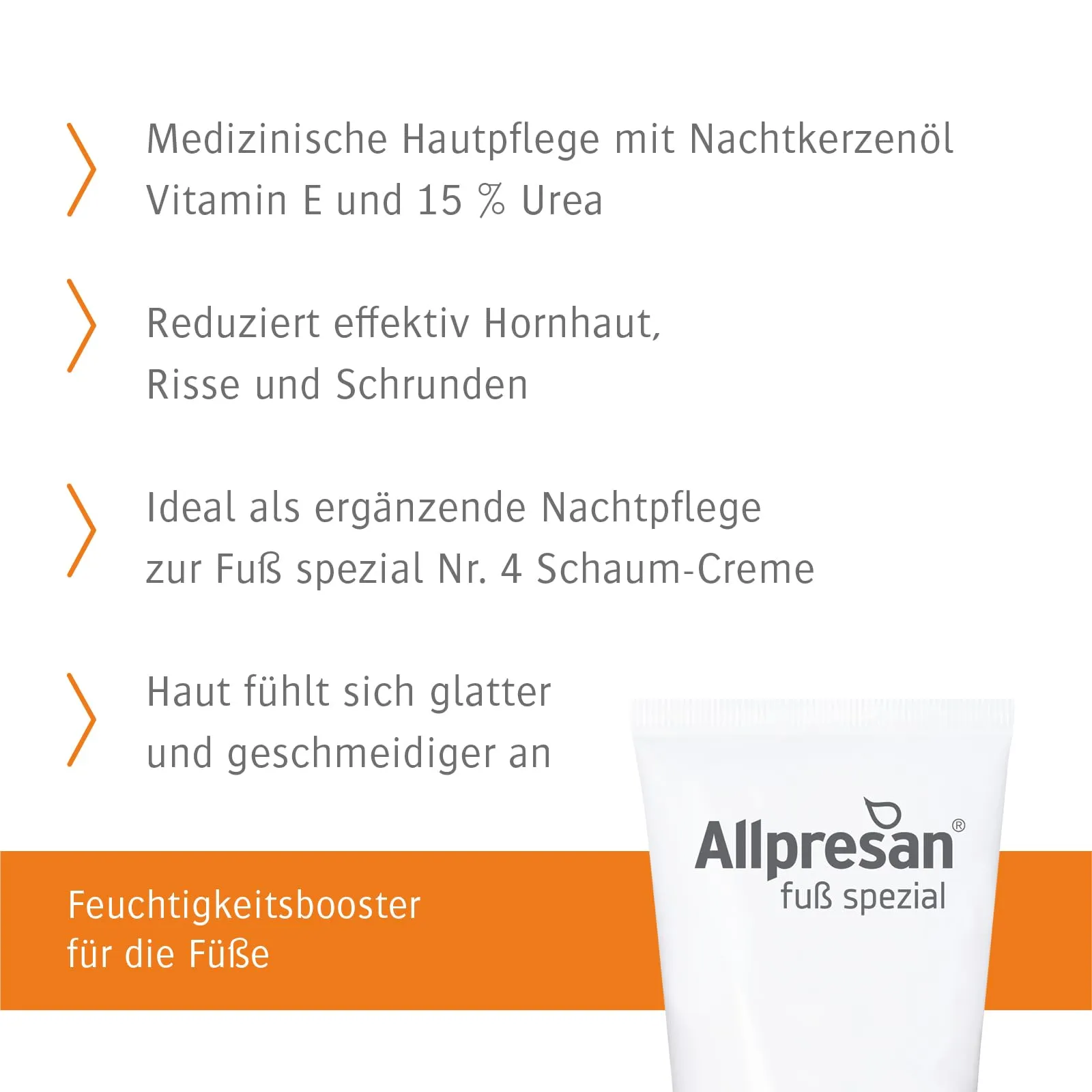 Allpresan foot special No. 4 lipid ointment against calluses and cracks - foot ointment for daily care of callused feet - 125 ml (3) 3