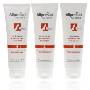 Allpresan foot special No. 4 lipid ointment against calluses and cracks - foot ointment for daily care of callused feet - 125 ml (3) 3