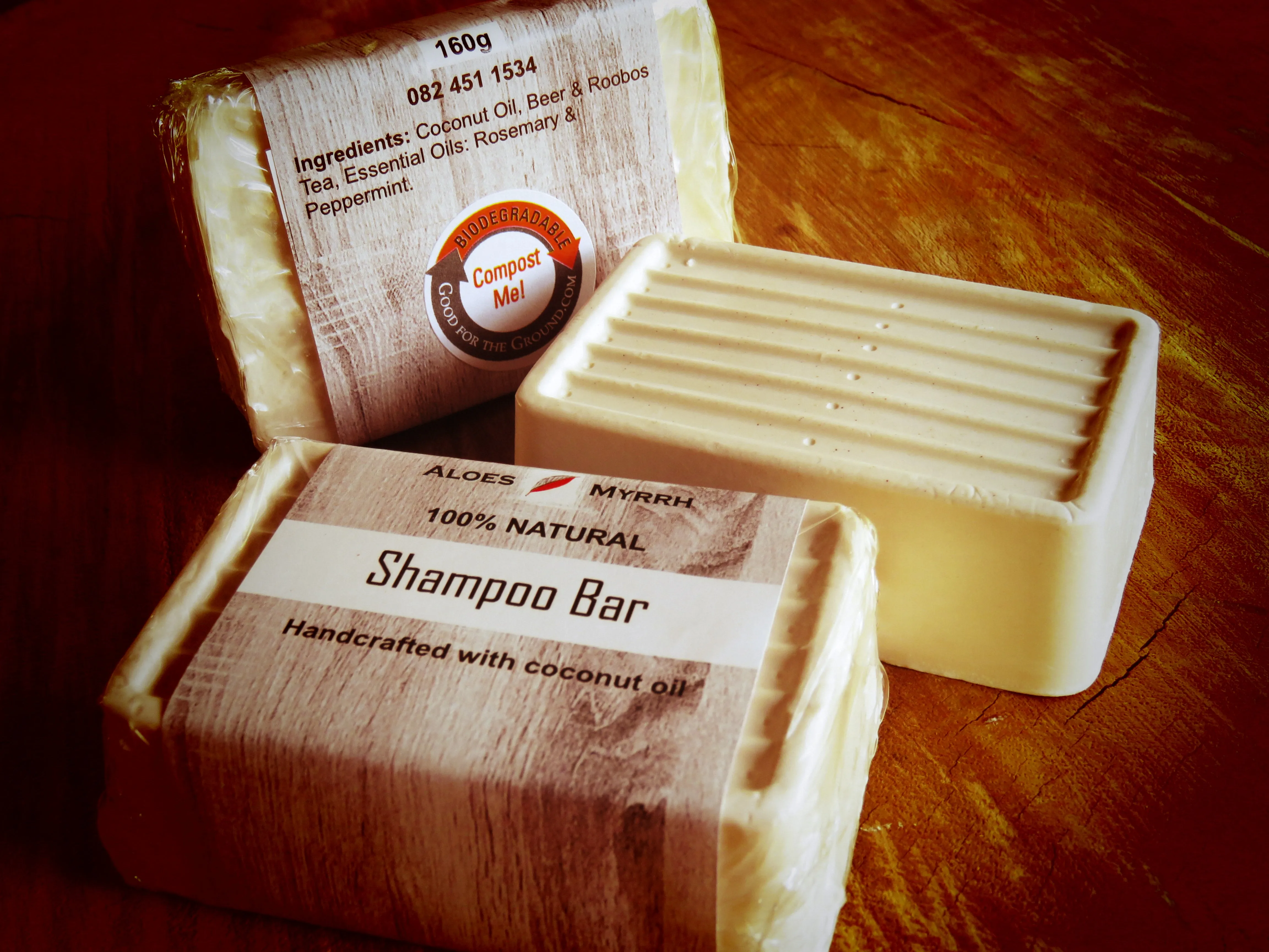 Aloes Myrrh Shampoo bar
