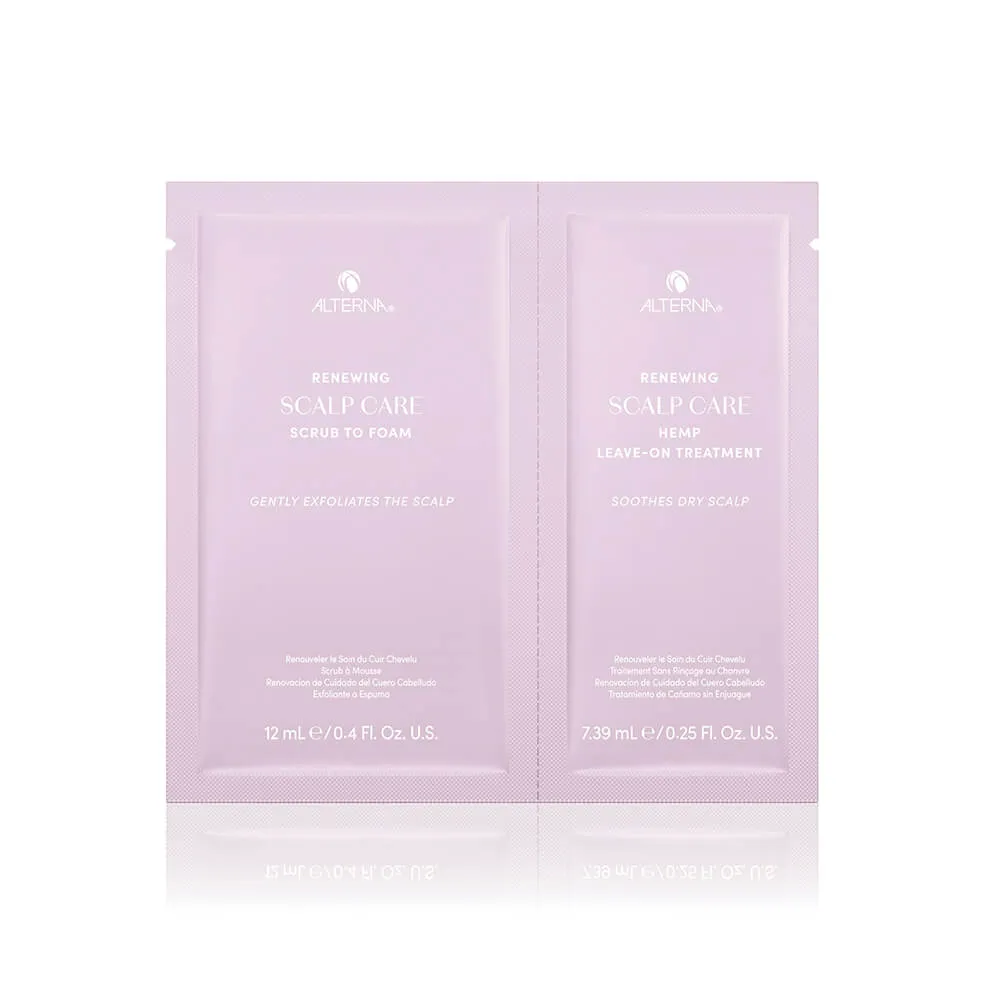 Alterna Renewing Scalp Care Scrub & Hemp Packette