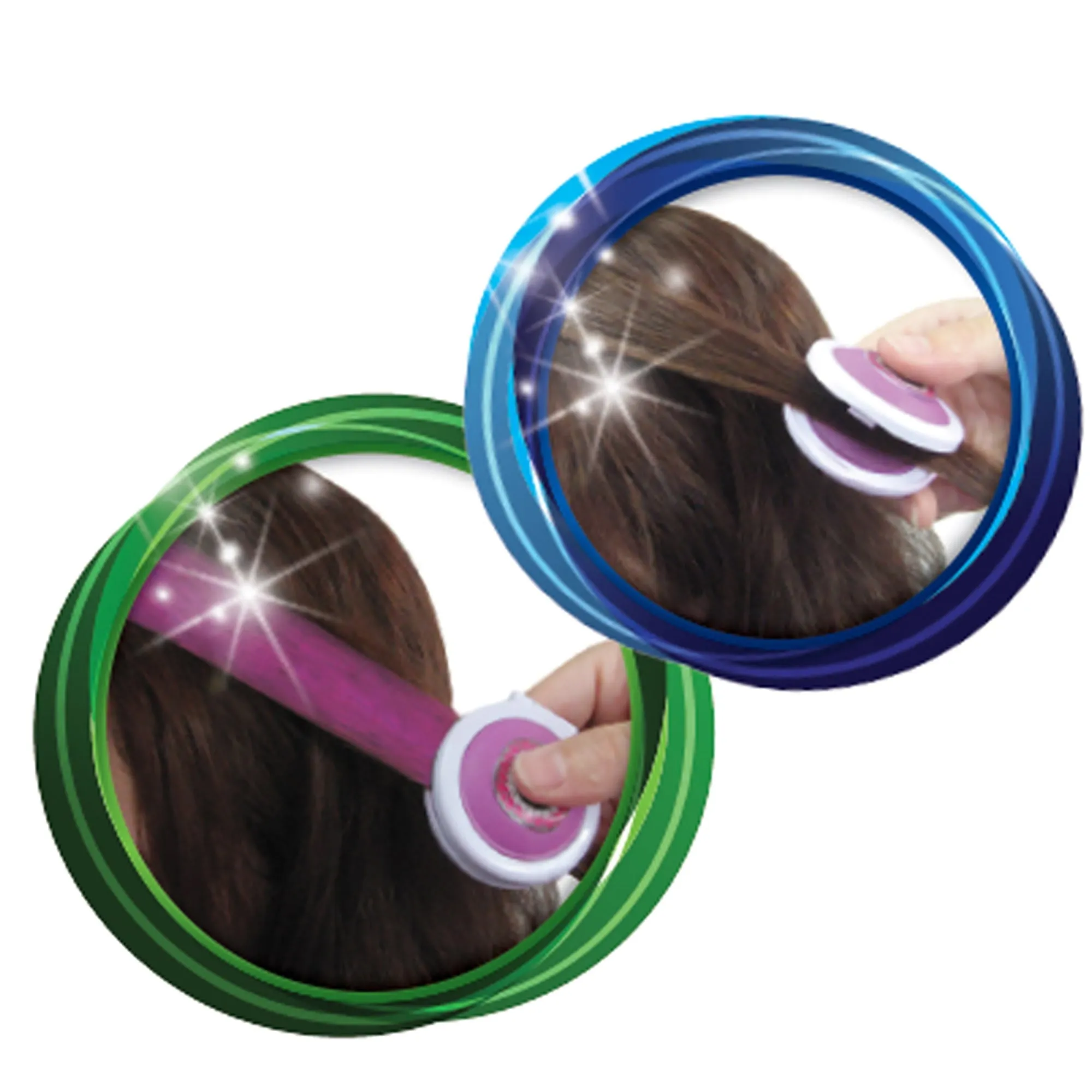 AMAV Fashion Time Cool Hair, Hair Coloring Kit with Temporary Chalk, Children Ages 8 Years and Up