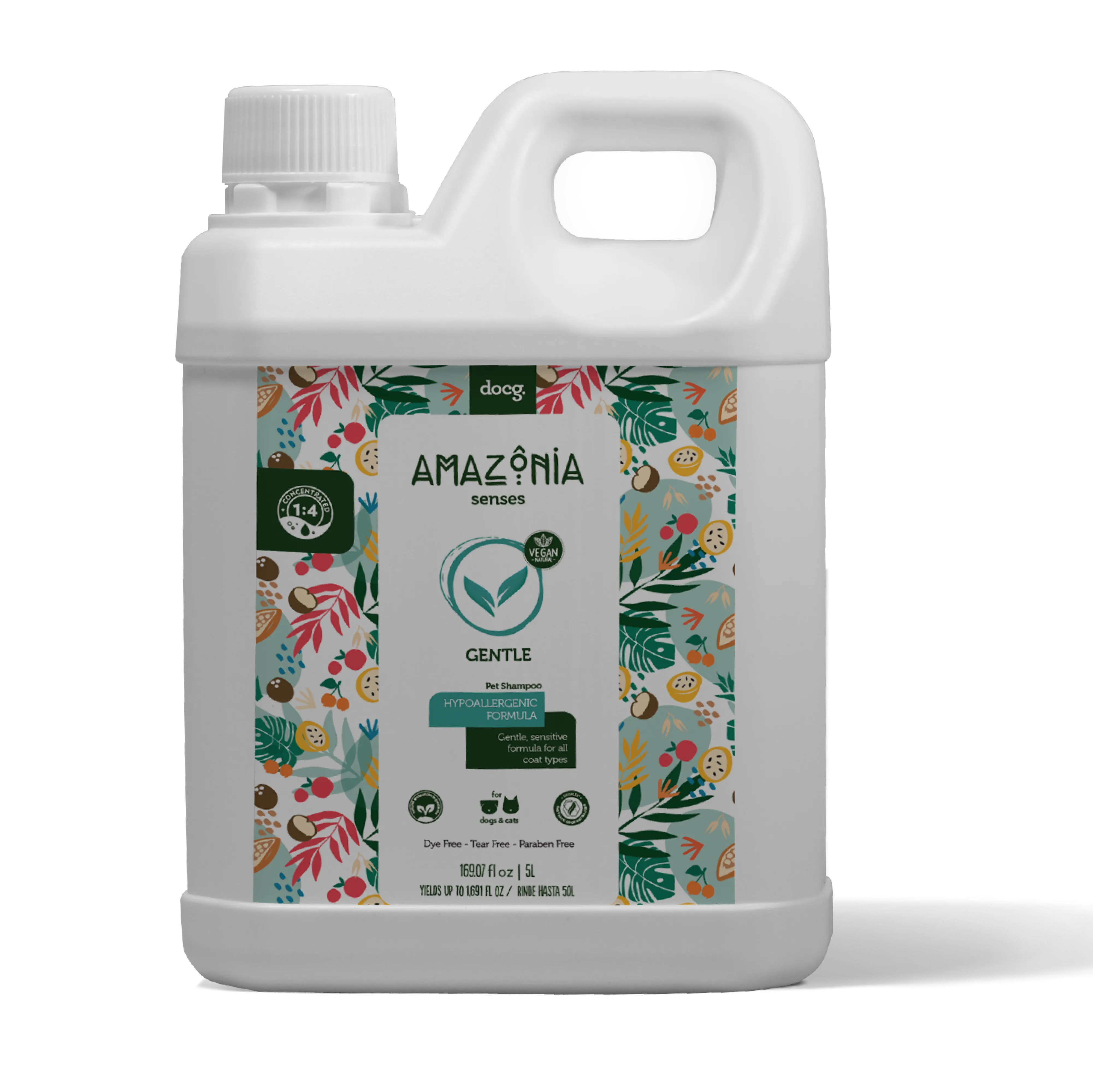 Amazonia Senses Gentle Shampoo - 5 Litres