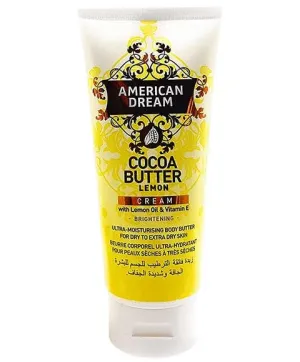 American Dream  Cocoa Butter Cream With Lemon 150ml / 500ml