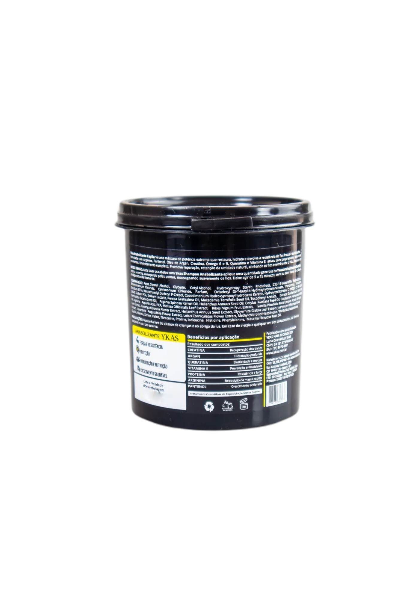 Anabolic Hair Treatment Extreme Power Mask Ultimate Fabulous Combat 250g - Ykas