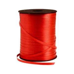 Apple Red Crimped Ribbon Spool - 5mm x 450m