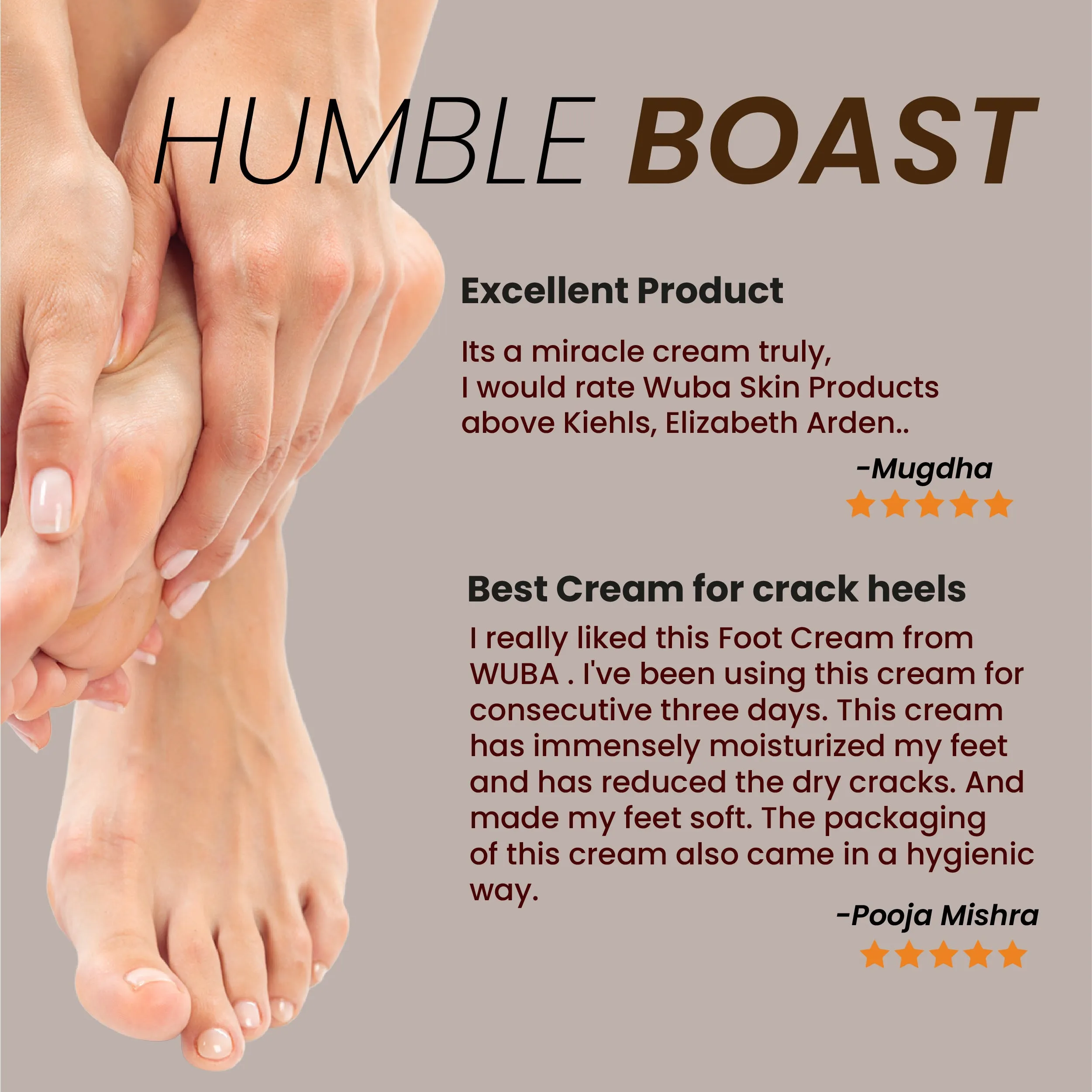 AquSkn FootCream with Beeswax and Clove - 100gm