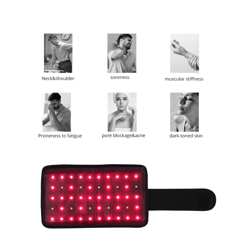 Arms Slimming Lipolaser Belt Red Light Therapy Fat Loss Belt LED Laser