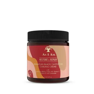 As I Am JBCO Jamaican Black Castor Oil Curling Creme Jar 227g