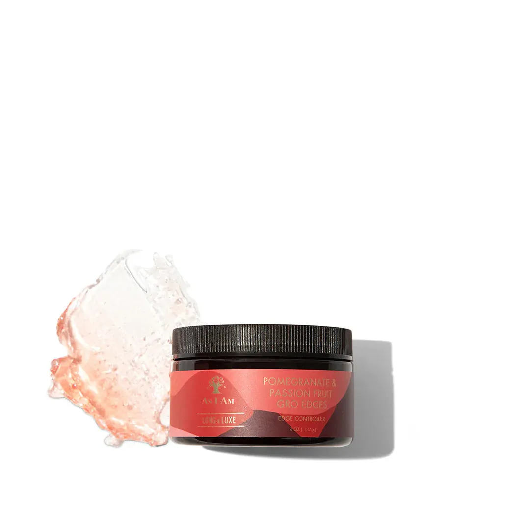 As I Am Long And Luxe Pomegranate Passion Fruit Gro Edges Controller 137g