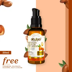 atulya Moroccan Argan Oil Hair Serum - 50ml (Buy 3 Products & Get Rs.300 Off)