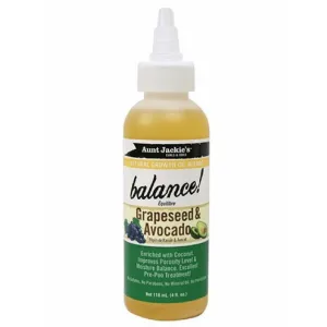 Aunt Jackie's:  Balance Grapeseed & Avocado Oil 4oz