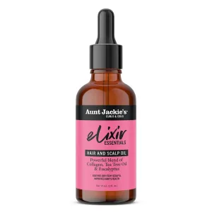 Aunt Jackie's Elixir: Collagen & Tea Tree Hair & Scalp Oil 59 ml