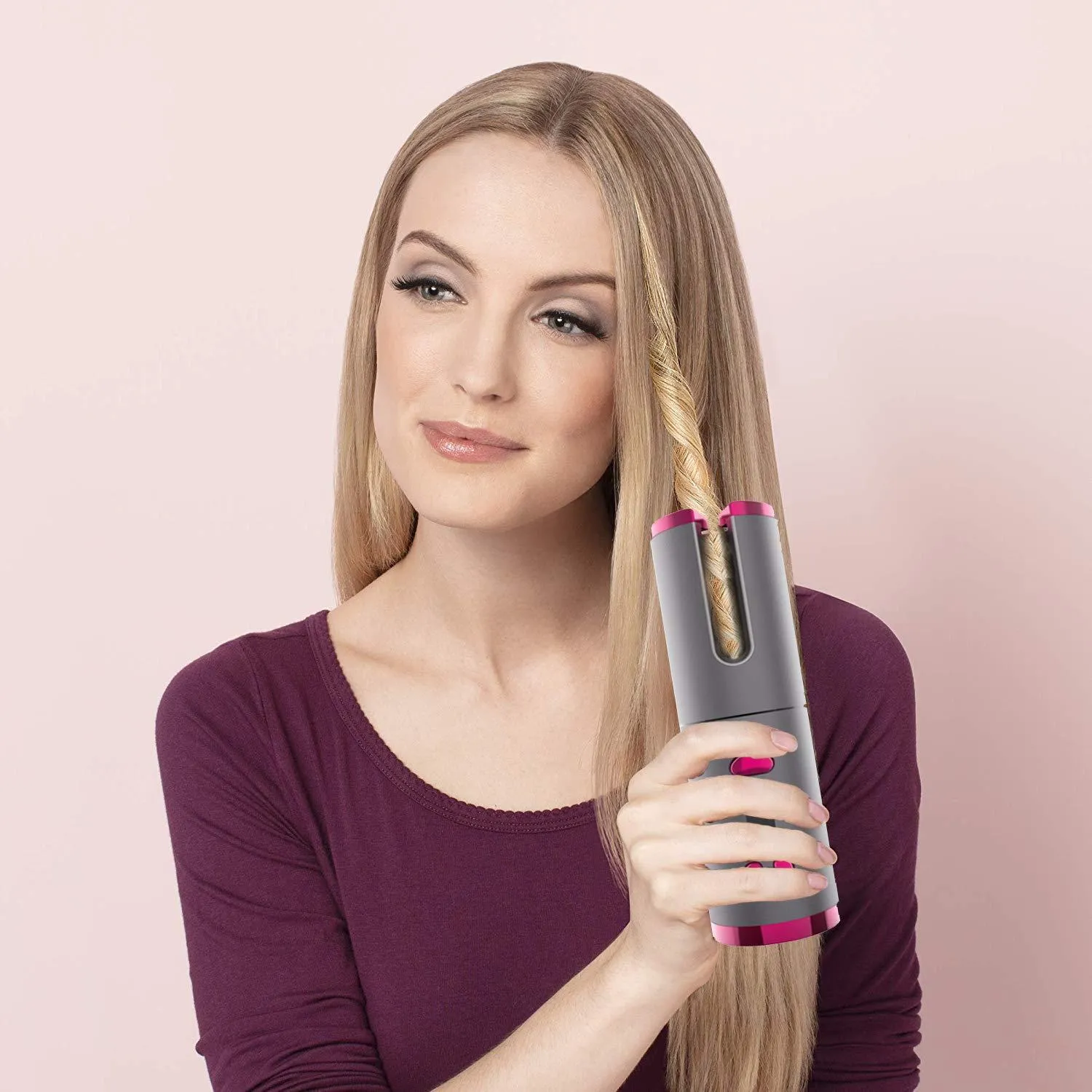 Automatic Wireless Hair Curler