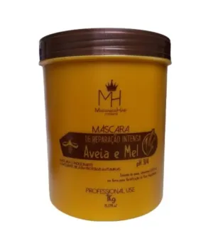 Aveia Mel Oat Honey Protein Conditioning Emollience Mask 1Kg - Maranata Hair
