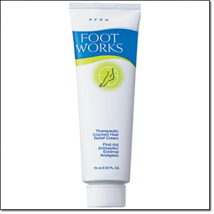 Avon Foot Works Therapeutic Cracked Heel Relief Cream - 50ml