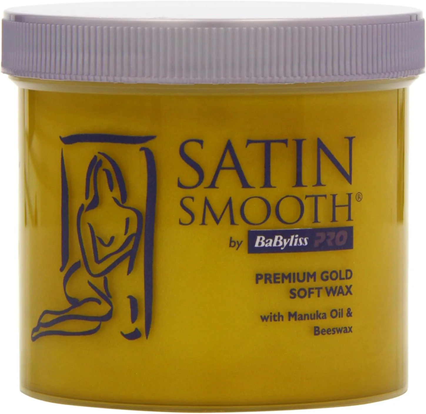 BaByliss Satin Smooth Premium Gold Soft Wax 425g