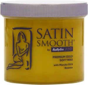 BaByliss Satin Smooth Premium Gold Soft Wax 425g