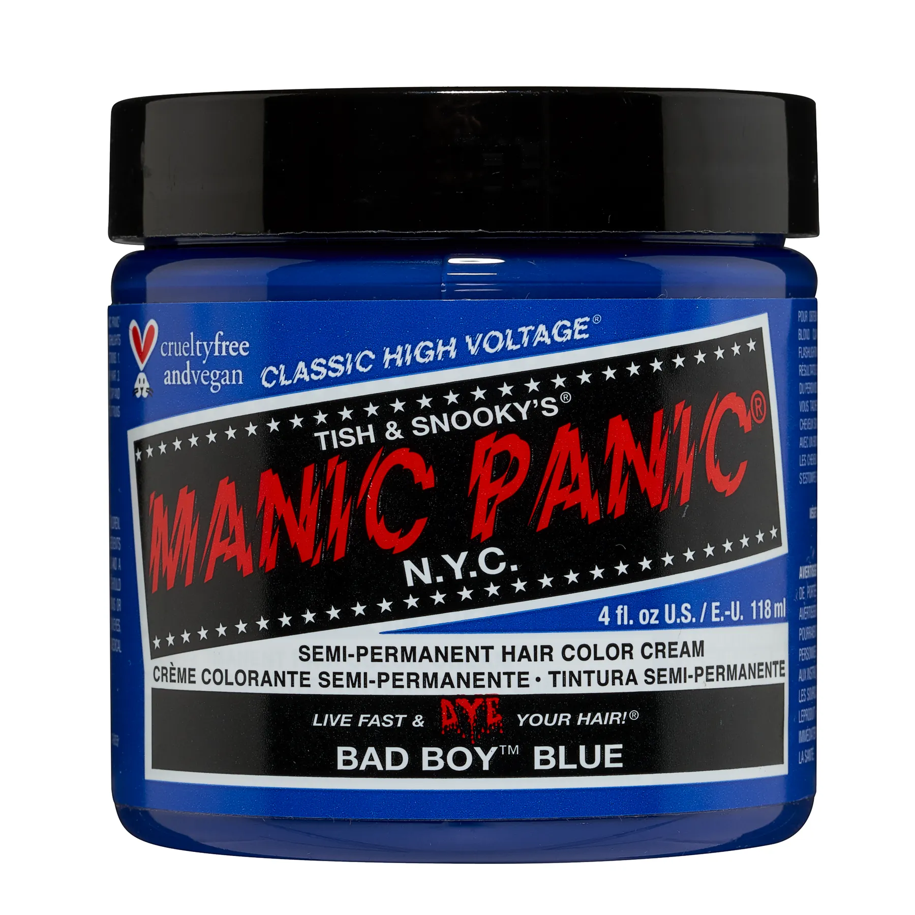 Bad Boy Blue Hair Dye