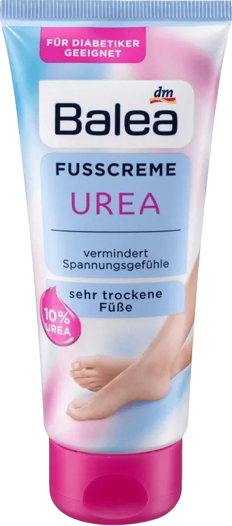 Balea 10% Urea Foot Cream | Deep Moisture for Dry, Cracked Feet | 100ml