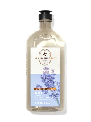 BATH AND BODY WORKS Aromatherapy Lavender and Vanilla Sleep Body Wash And Foam Bath