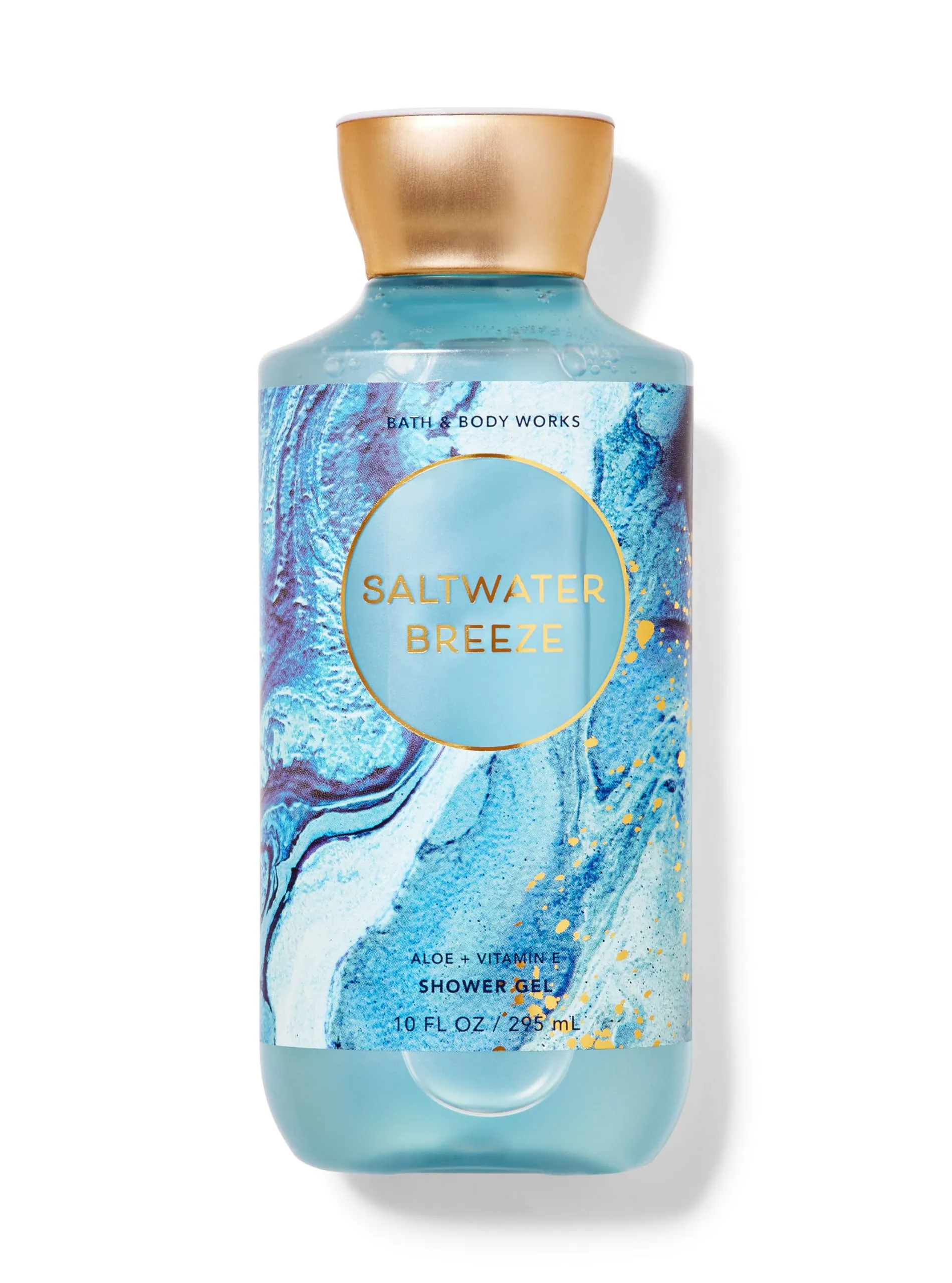 Bath and Body works saltwater breeze aloe   vitamin e shower gel