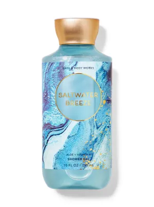Bath and Body works saltwater breeze aloe   vitamin e shower gel