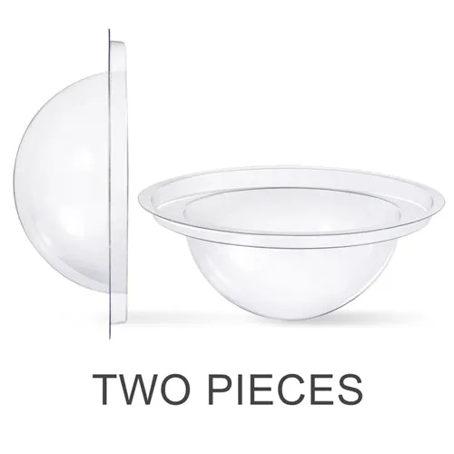 Bath Bomb Mold - 2.75" Diameter (2 pc set)