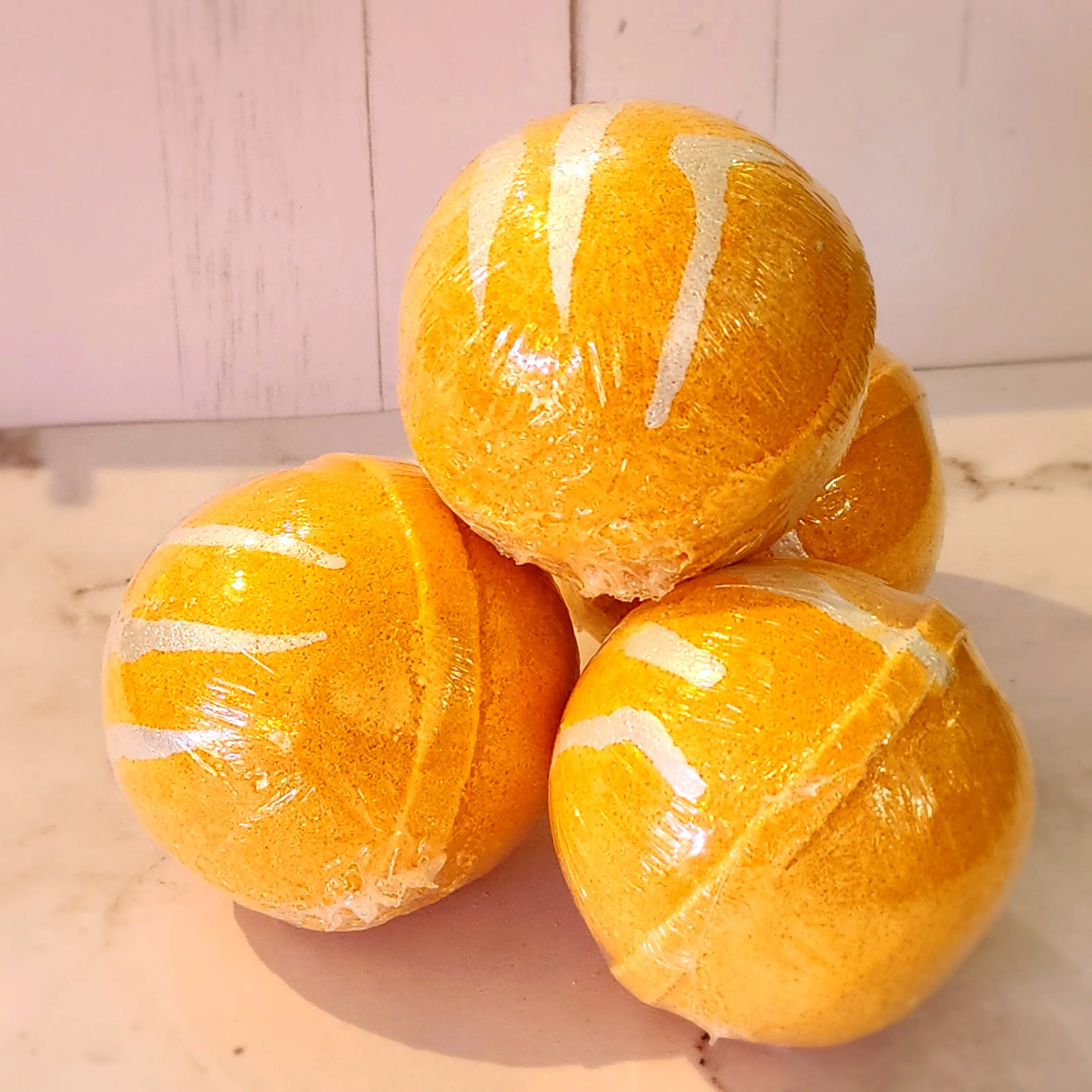 Bath Bomb/Foot Soak - Orange Vanilla
